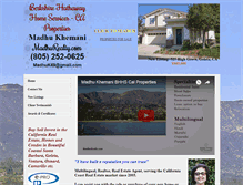 Tablet Screenshot of madhurealty.com